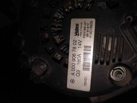 Alternador Mercedes Clase C 160 C 220 T CDI BLUETEC 205.204) 170CV 125KW FAMILIAR