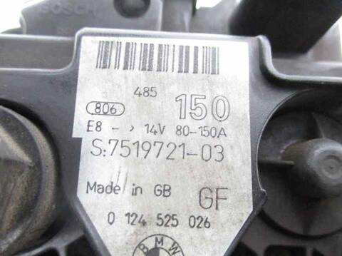 Foto 3ª: Alternador Bmw X3 2.5 G 192CV E83) M54256S5 (2004)