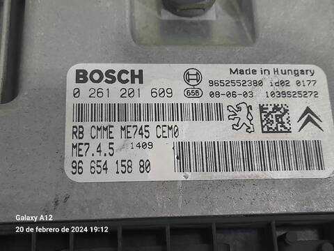 Foto 3ª: Centralita Motor ECU Citroen C4 1.6 16V CAT NFU - TU5JP4) 109CV [NFUTU5JP4] (2008)