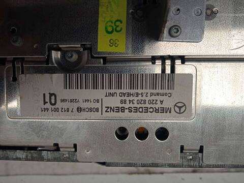 Foto 2ª: Sistema GPS Mercedes Clase S 220 600 L 220.178) BERLINA 367CV 270KW [137970] (2000)