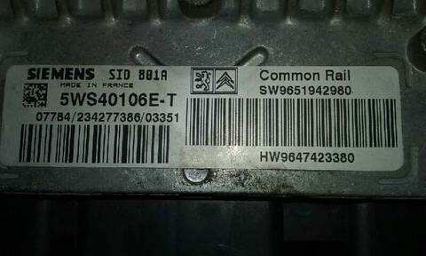 Foto 3ª: Centralita Motor ECU Citroen Xsara BERLINA [RHY] (2004)