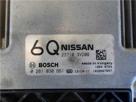 Foto 3ª: Centralita Motor ECU Nissan Note 1.5 DCI 85CV [K9K] (2013)