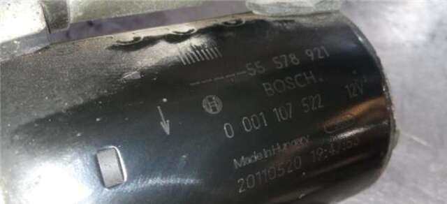 Motor de Arranque Opel Meriva 1.4 COSMO [1.4 LTR. - 88 KW 16V TURBO]