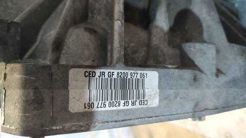 Foto 4ª: Caja Cambios Renault Megane AUTHENTIQUE BERLINA 86CV 63KW III BERLINA 5 P [K9K830] (2009)