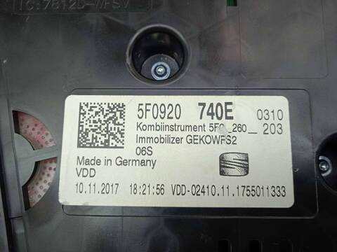 Foto 3ª: Cuadro de Instrumentos Seat Leon STYLE VISIO 125CV 92KW [CZC] (2018)