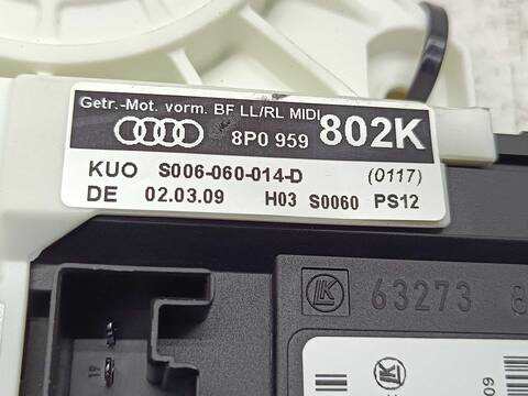 Foto 2ª: Elevalunas Eléctrico Delantero Izquierdo Audi A3 1.9 TDI AMBIENTE 105CV 77KW [BLS] (2009)