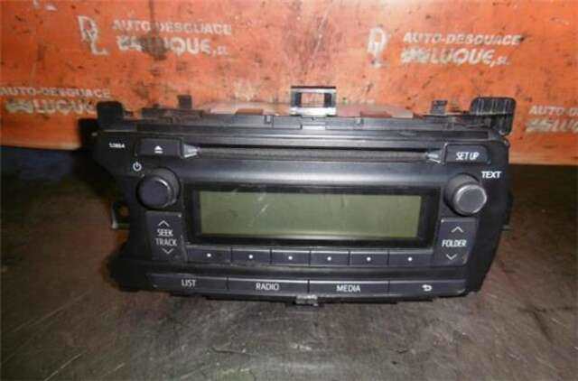 Foto 2ª: Sistema Audio Radio CD Toyota Yaris 1.5 TS [1.5 LTR. - 77 KW 16V CAT] [1NZ-FE]