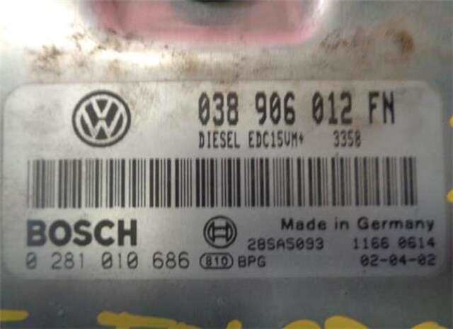 Foto 3ª: Centralita Motor ECU Seat Toledo 1.9 SELECT [1.9 LTR. - 66 KW TDI] [AGR]