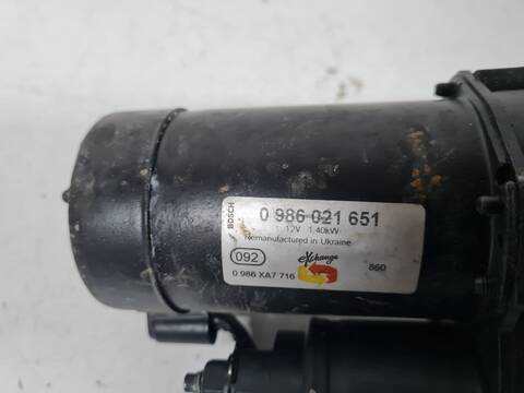 Foto 3ª: Motor de Arranque Peugeot 307 D-SIGN BERLINA 90CV 66KW [9HX] (2006)