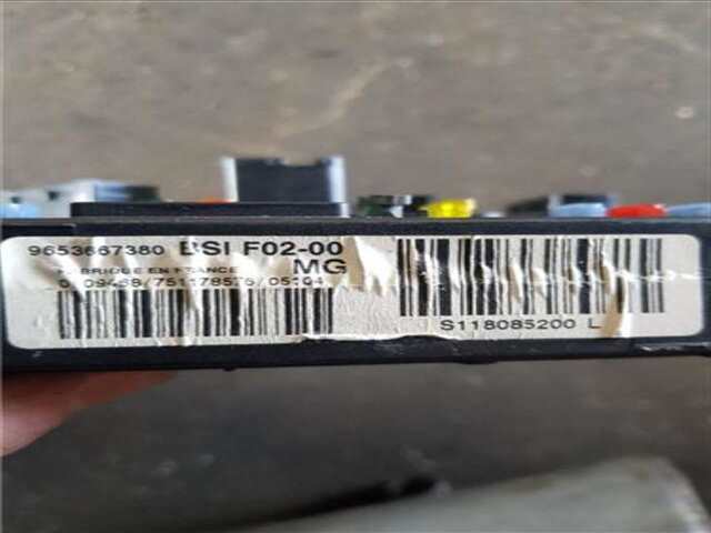 Foto 2ª: Centralita Confort BSI Citroen C3 1.4 HDI [8HZ (DV4TD)]