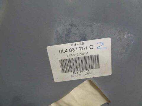 Foto 3ª: Elevalunas Eléctrico Delantero Izquierdo Seat Ibiza COOL 64CV 47KW [AZQ] (2004)