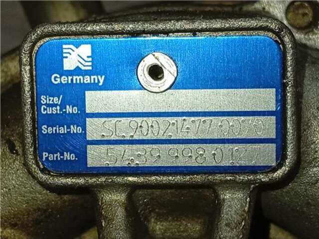 Foto 2ª: Turbocompresor Nissan Juke 1.5 ACENTA [1.5 LTR. - 81 KW TURBODIESEL CAT] [K9KB410]