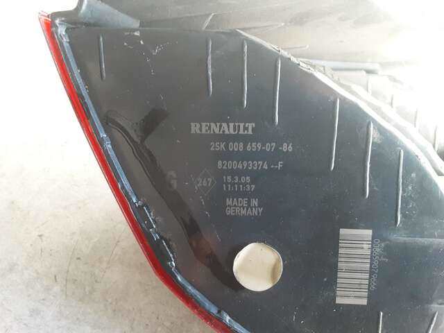 Foto 2ª: Piloto Trasero Izquierdo Renault Scenic 1.9 DCI JM0/1_) (2002)