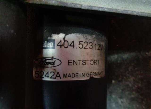 Foto 3ª: Motor Limpia Delantero Ford Transit 2.0 FT 240 2.0 CITY - LIGHT [2.0 LTR. - 74 KW TDE CAT] FURGON CORTO (FY)(2000 _) [ABFA]