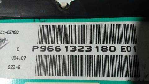 Foto 3ª: Cuadro de Instrumentos Peugeot 307 1.6 HDI FAP CAT 9HZ - DV6TED4) 109CV 80KW [9HY] (2006)