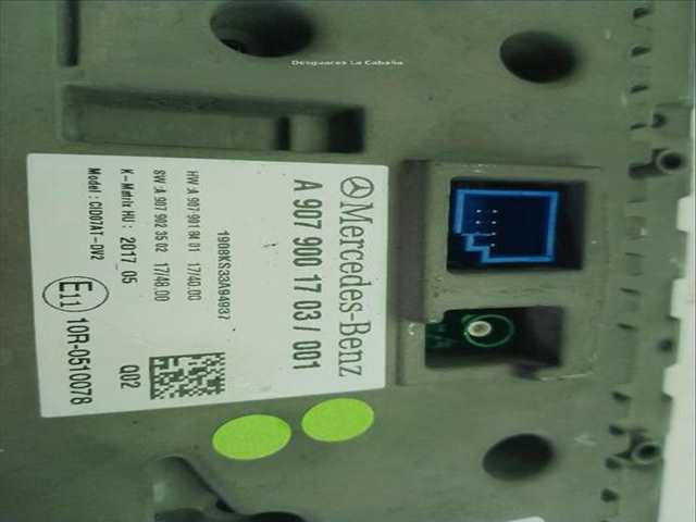 Foto 3ª: Pantalla Multifuncion Mercedes Sprinter 314 CDI [OM 651.958] (2018)
