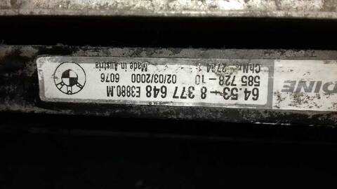 Foto 3ª: Radiador Calefaccion A.A. Bmw Serie 3 315 2.0 16V DIESEL CAT BERLINA 136CV 100KW [20-4D-1] (2000)