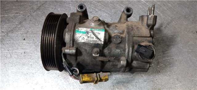 Foto 2ª: Compresor Aire Acondicionado Peugeot 207 1.6 HDI [9HX (DV6ATED4)]