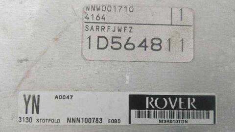 Foto 4ª: Centralita Motor ECU Mg TF 120CV 88KW