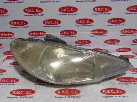 Faro Derecho Peugeot 206 X-LINE BERLINA 69CV 51KW