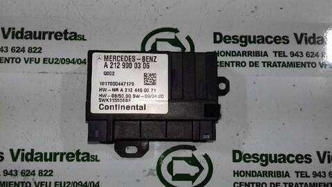 Centralita Motor ECU Mercedes Clase E 180 220 CDI BLUEEFFICIENCY 212.002) 170CV 125KW