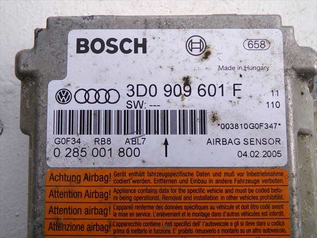 Foto 3ª: Centralita Airbag Volkswagen Touareg 2.5 TDI 2002-2010 [BAC] (2005)