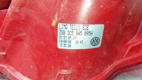 Foto 2ª: Piloto Trasero Izquierdo Volkswagen Passat BERLINA 150CV 110KW [BXE] (2006)