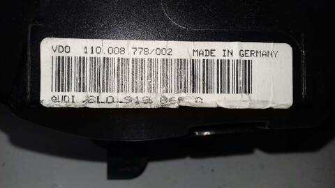 Foto 3ª: Cuadro de Instrumentos Audi A3 1.8 20V TURBO 150CV 110KW [AGU] (1997)