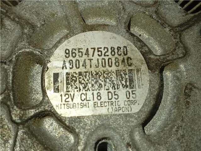 Foto 2ª: Alternador Peugeot 407 2.0 HDI 135 [RHR (DW10BTED4)]