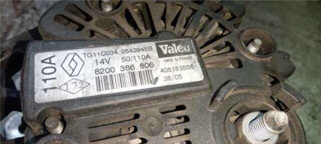 Alternador Renault Scenic 1.5 AUTHENTIQUE [1.5 LTR. - 78 KW DCI DIESEL] (JM)(2003-_)