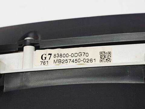 Foto 3ª: Cuadro de Instrumentos Toyota Yaris 1.4 TD CAT 90CV 66KW [1ND] (2009)