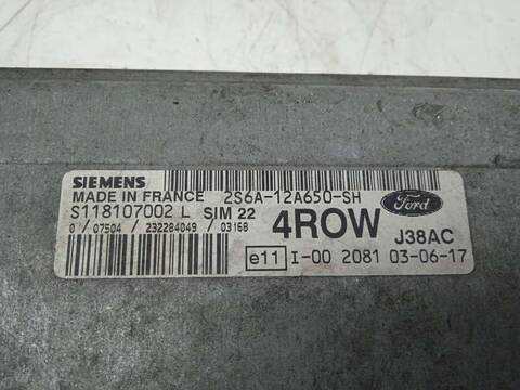 Foto 2ª: Centralita Motor ECU Ford Fiesta 1.4 16V CAT 80CV 59KW [FXJB] (2003)