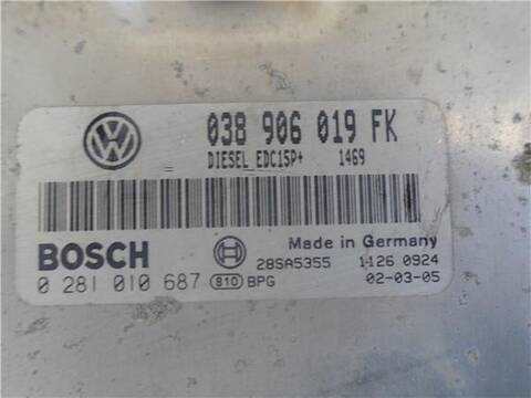 Foto 2ª: Centralita Motor ECU Seat Leon 1.9 TDI 150CV 110KW [ARL] (2002)