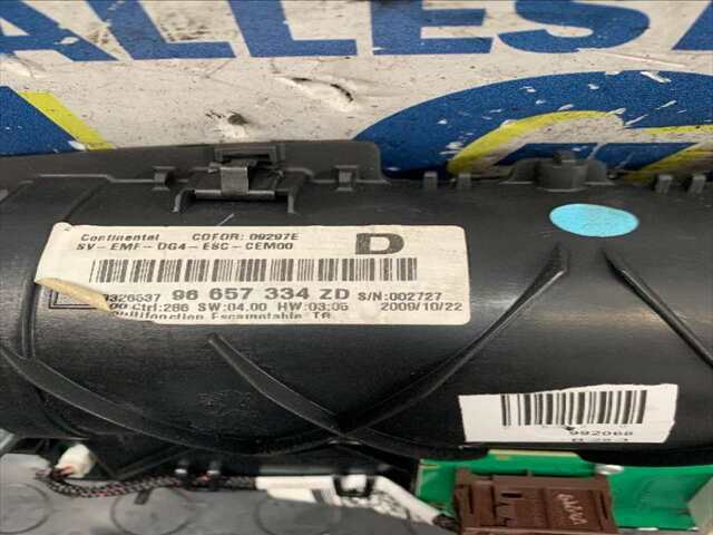 Foto 3ª: Pantalla Multifuncion Peugeot 5008 2.000 HDI 150CV/110KW [RHE] (2009)