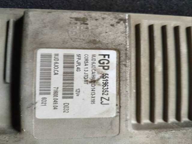 Foto 2ª: Centralita Motor ECU Opel Corsa VERSION INDEFINIDA (2003)
