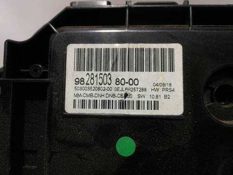 Foto 3ª: Cuadro de Instrumentos Peugeot 3008 ALLURE 131CV 96KW [YH01] (2018)