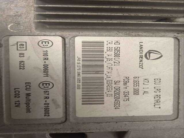 Foto 3ª: Centralita Motor ECU Dacia Sandero 1.4 CAT GAS LICUADO DEL PETROLEO. GPL) 75CV 55KW [K7JA714] (2010)