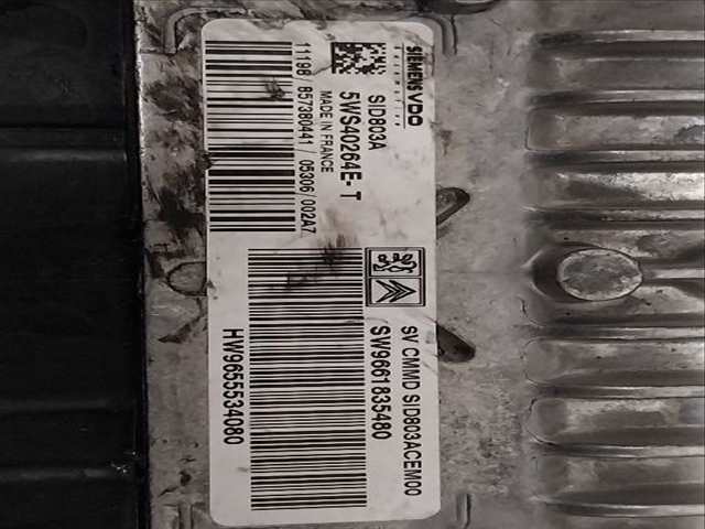 Foto 2ª: Centralita Motor ECU Peugeot 407 2.0 HDI [D-RHR] (2006)