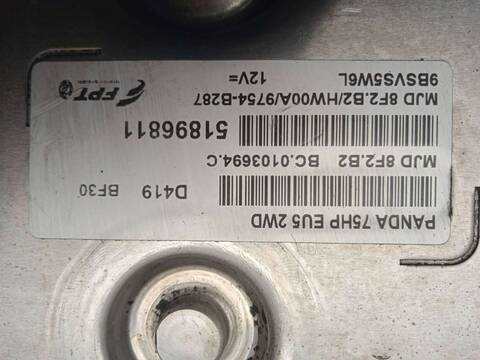 Foto 3ª: Centralita Motor ECU Fiat Panda DIESEL [169A5000] (2011)