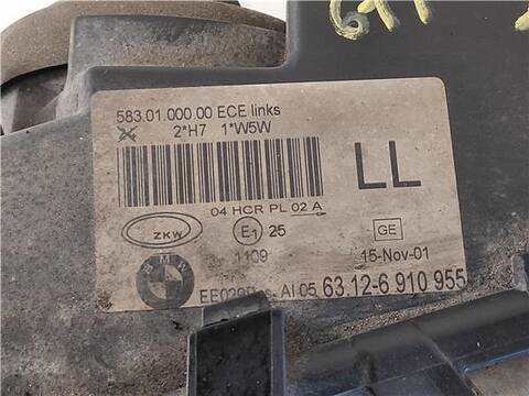 Foto 3ª: Faro Izquierdo Bmw Serie 3 315 2.0 320D BERLINA 150CV 110KW [M47 D20 (20 4 D4)] (2001)