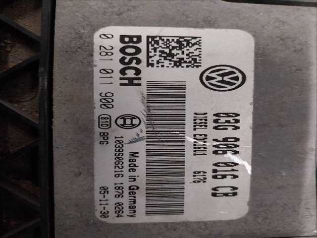 Foto 2ª: Centralita Motor ECU Volkswagen Golf 1.9 TDI [D BKC] (2006)