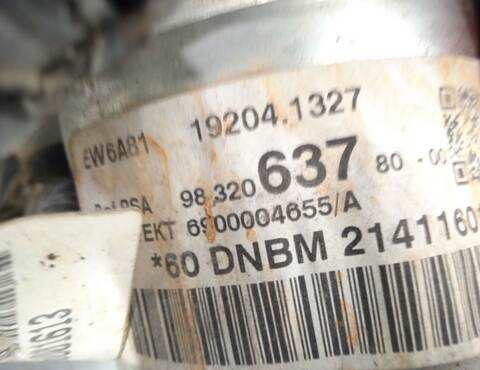 Foto 4ª: Cremallera de Direccion Peugeot 2008 1.2 PURETECH 82 82CV 61KW [HMR (EB2FA)] (2019)