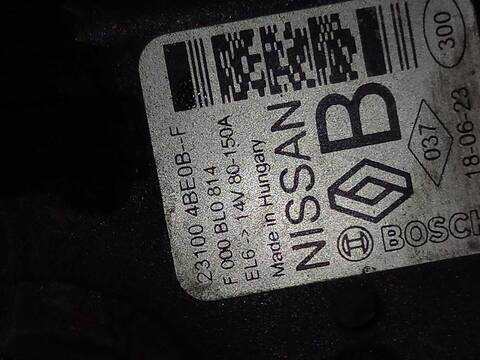 Foto 2ª: Alternador Nissan Qashqai 1.2 DIG-T (2013)