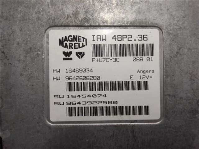Foto 3ª: Centralita Motor ECU Peugeot 307 2.0 XT [2.0 LTR. - 100 KW 16V CAT (RFN - EW10J4)] [RFN (EW10J4)]