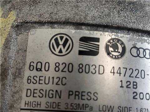 Foto 3ª: Compresor Aire Acondicionado Skoda Fabia 1.4 16V 75CV 55KW [AUA] (2001)