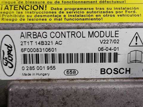 Foto 3ª: Centralita Airbag Ford Transit 1.8 TDCI CAT 90CV [HCPA] (2002)