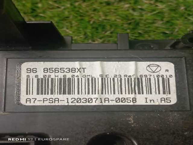 Foto 4ª: Mando Calefacción A. A. Peugeot 207 1.3 G [KFT KF01] (2012)