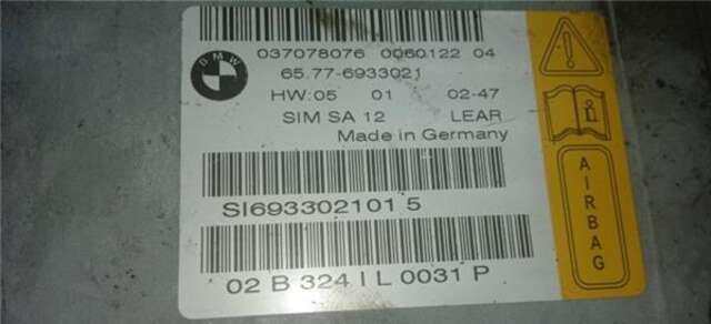 Centralita Airbag Bmw Serie 7 720 3.0 D