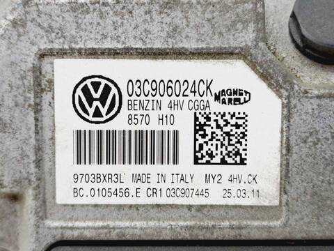 Foto 3ª: Centralita Motor ECU Volkswagen Golf 102CV 75KW [CGG] (2011)