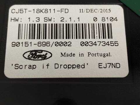 Foto 3ª: Mando Multifuncion Ford Kuga ST-LINE 2WD 180CV 132KW [JTMA] (2016)